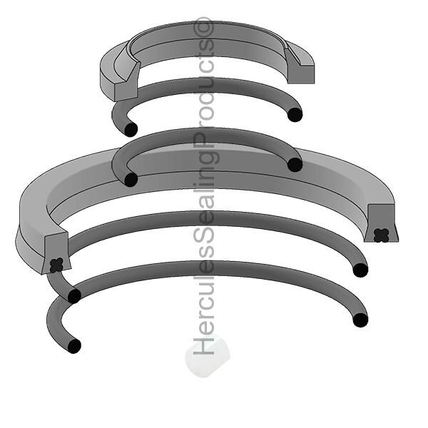 Clark Lift Trucks - After Market Parts Hydraulic Cylinder Repair Kit- 2 X 2-1/4 1830350 - main
